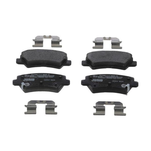 JURID Bremsbelagsatz, Scheibenbremse