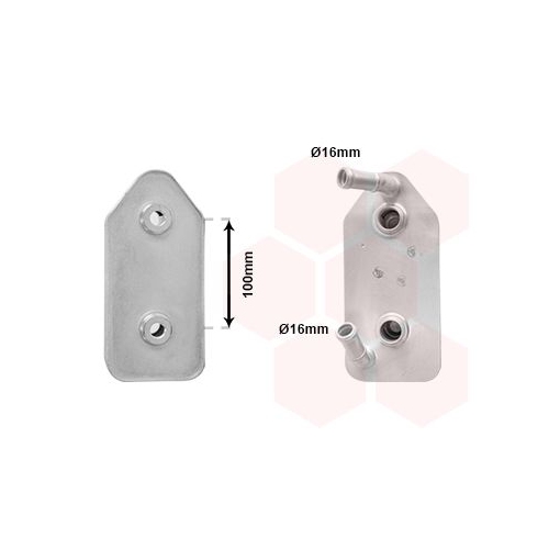 VAN WEZEL Ölkühler, Automatikgetriebe