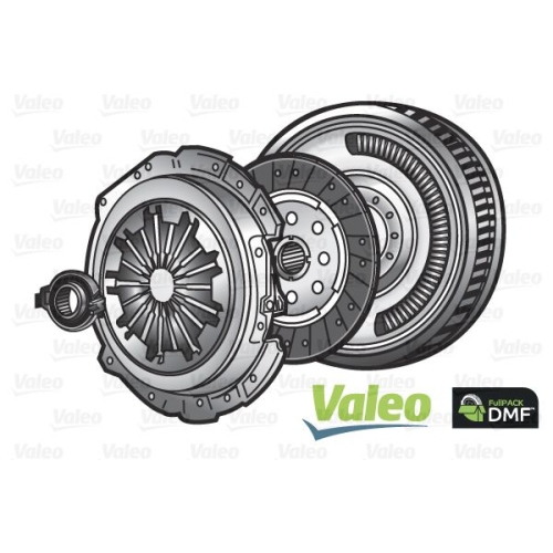 VALEO Kupplungssatz FULLPACK DMF