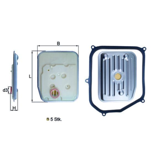 MAHLE Hydraulikfilter, Automatikgetriebe