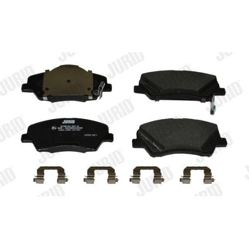 JURID Bremsbelagsatz, Scheibenbremse