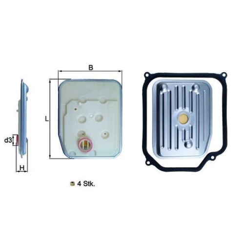 MAHLE Hydraulikfilter, Automatikgetriebe