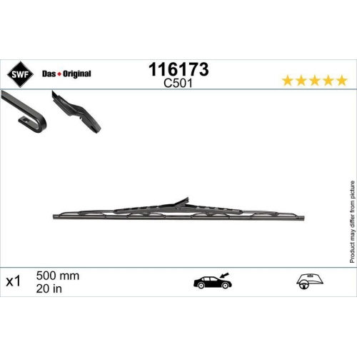 SWF Wischblatt DAS ORIGINAL SINGLE