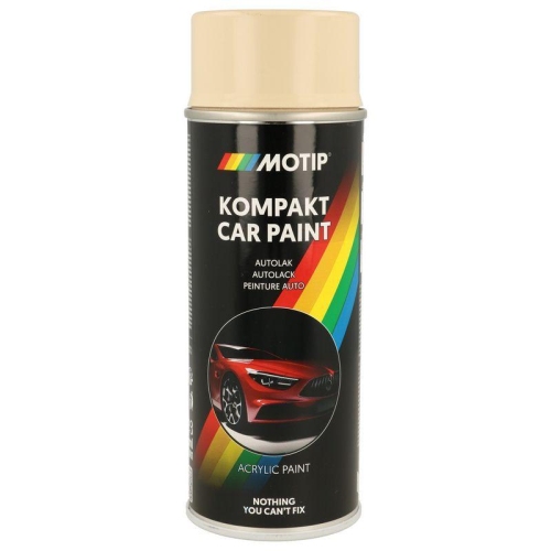 MOTIP Fahrzeug-Kombinationslack KOMPAKT AUTOLACK wei&szlig; hochgl&auml;nzend 400 ml