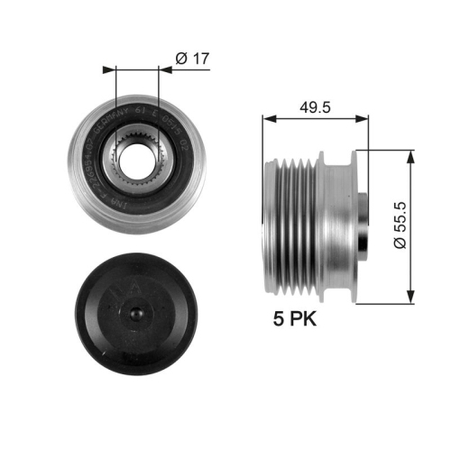 GATES Generatorfreilauf DriveAlign™