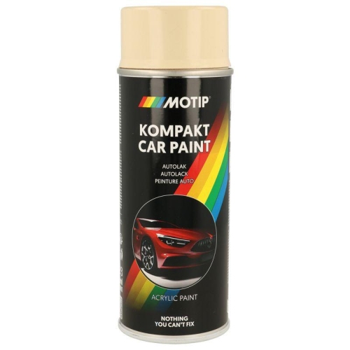 MOTIP Fahrzeug-Kombinationslack KOMPAKT AUTOLACK beige hochgl&auml;nzend 400 ml