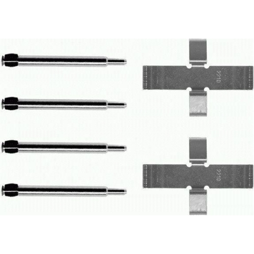 TEXTAR Zubeh&ouml;rsatz, Scheibenbremsbelag