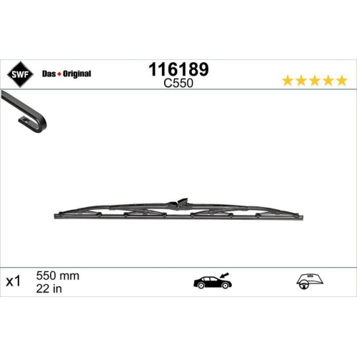 SWF Wischblatt DAS ORIGINAL SINGLE