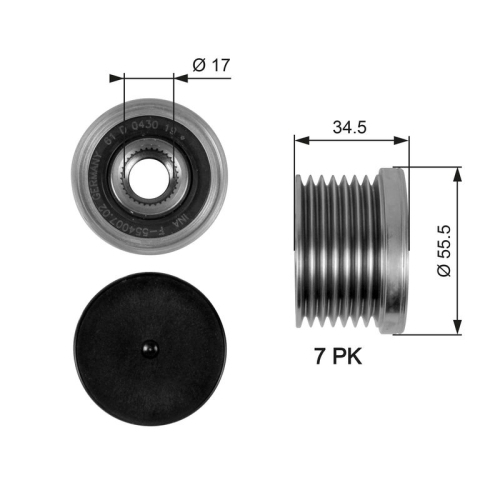 GATES Generatorfreilauf DriveAlign™