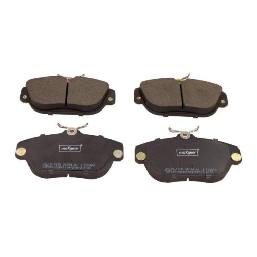 MAXGEAR Bremsbelagsatz, Scheibenbremse