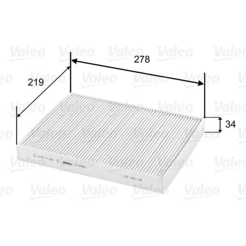 VALEO Filter, Innenraumluft VALEO ESSENTIAL