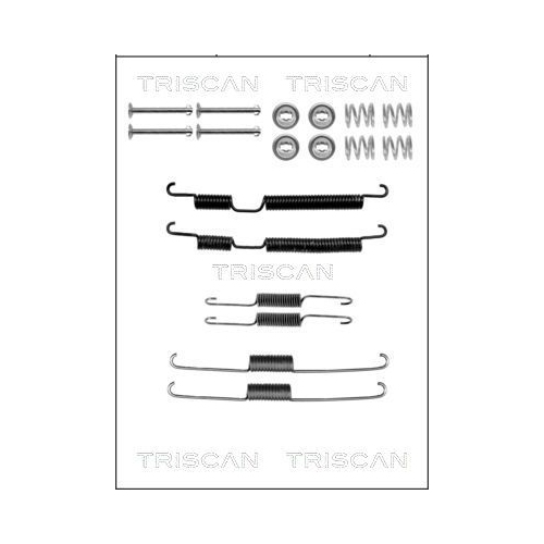 TRISCAN Zubehörsatz, Bremsbacken