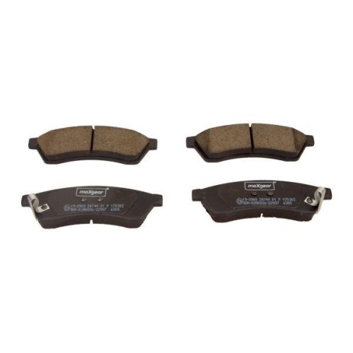 MAXGEAR Bremsbelagsatz, Scheibenbremse