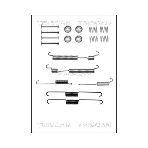TRISCAN Zubehörsatz, Bremsbacken