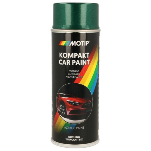MOTIP Fahrzeug-Kombinationslack KOMPAKT AUTOLACK gr&uuml;n metallic 400 ml