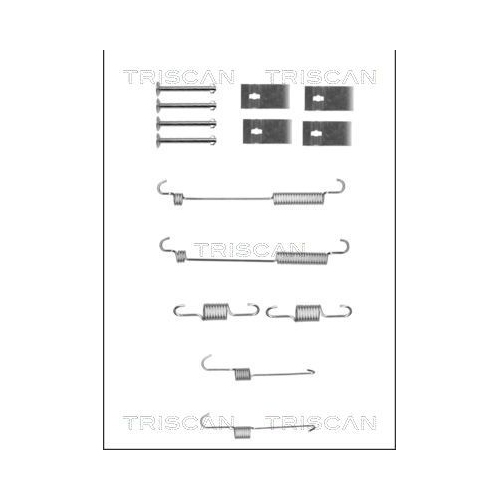 TRISCAN Zubehörsatz, Bremsbacken