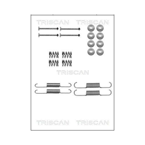 TRISCAN Zubehörsatz, Feststellbremsbacken