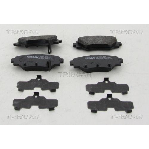 TRISCAN Bremsbelagsatz, Scheibenbremse