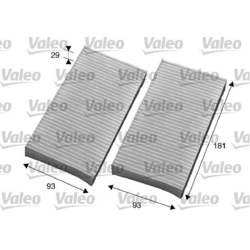 VALEO Filter, Innenraumluft VALEO ESSENTIAL