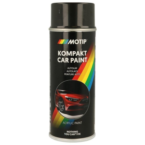 MOTIP Fahrzeug-Kombinationslack KOMPAKT AUTOLACK grau hochgl&auml;nzend 400 ml