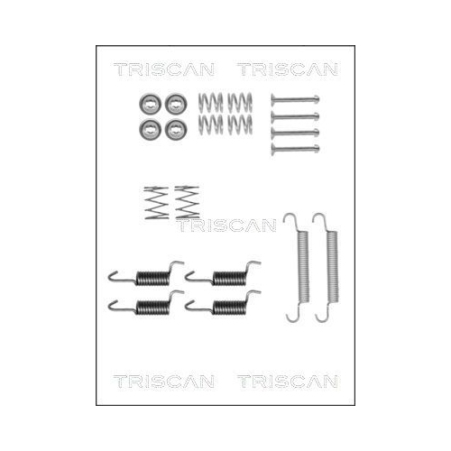 TRISCAN Zubehörsatz, Feststellbremsbacken