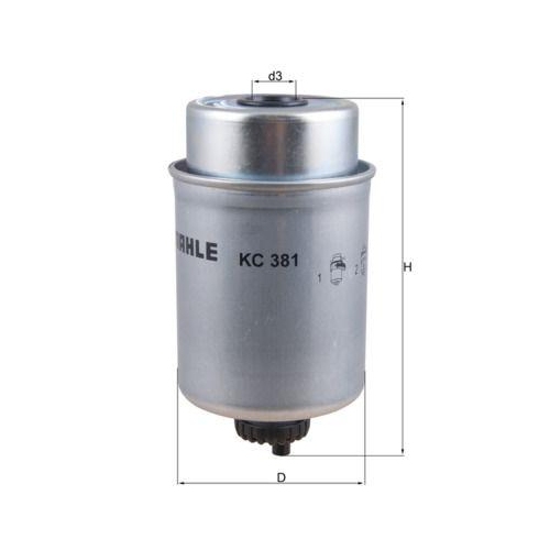 MAHLE Kraftstofffilter