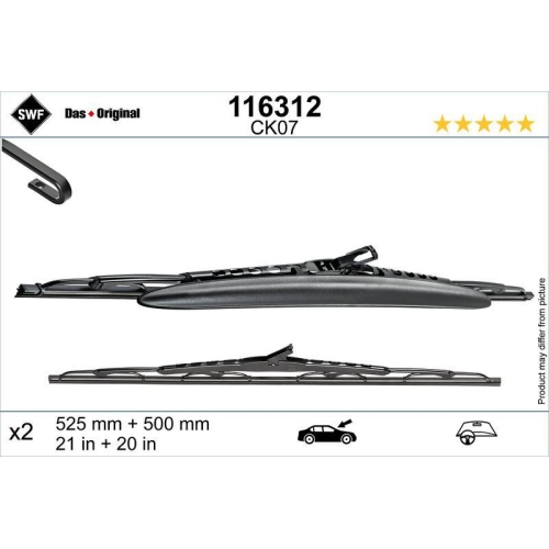 SWF Wischblatt DAS ORIGINAL SET
