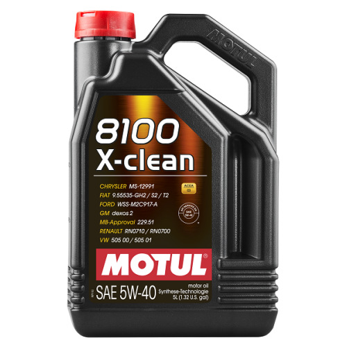 MOTUL Motoröl 8100 X-CLEAN 5W-40