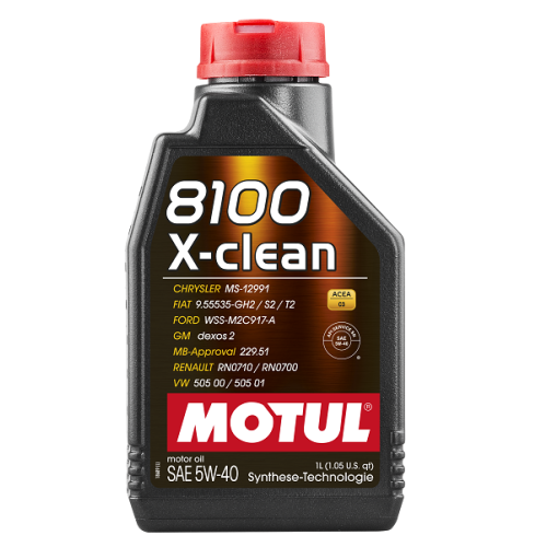 MOTUL Motoröl 8100 X-CLEAN 5W-40