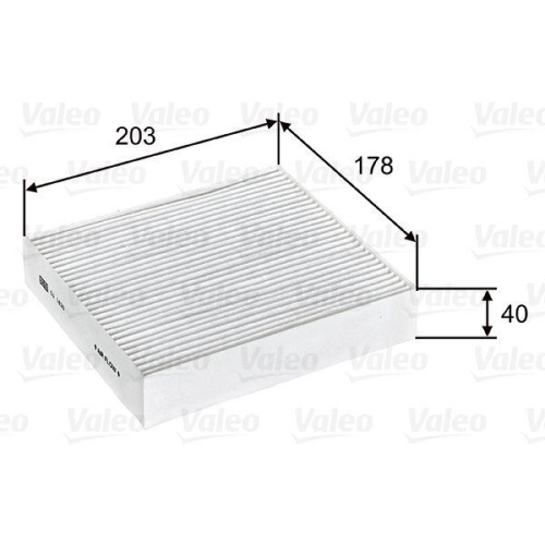 VALEO Filter, Innenraumluft VALEO ESSENTIAL