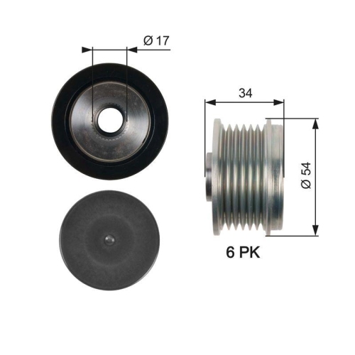 GATES Generatorfreilauf DriveAlign™