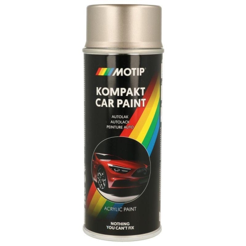 MOTIP Fahrzeug-Kombinationslack KOMPAKT AUTOLACK silber metallic 400 ml