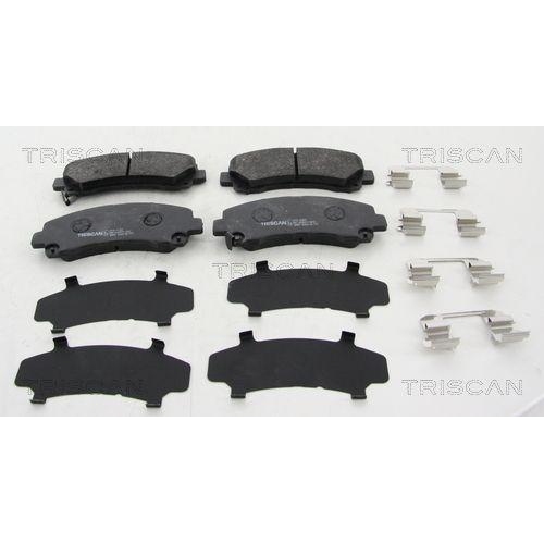 TRISCAN Bremsbelagsatz, Scheibenbremse