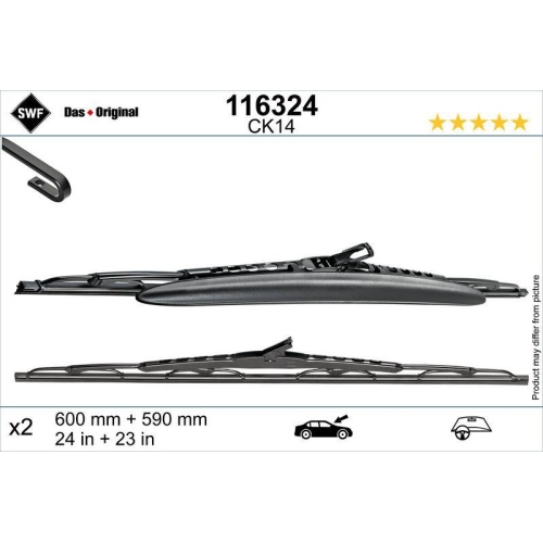 SWF Wischblatt DAS ORIGINAL SET