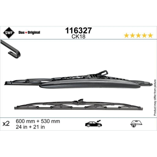 SWF Wischblatt DAS ORIGINAL SET