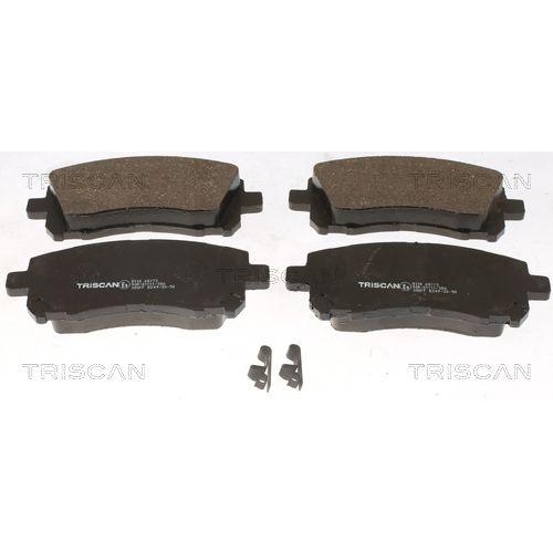TRISCAN Bremsbelagsatz, Scheibenbremse