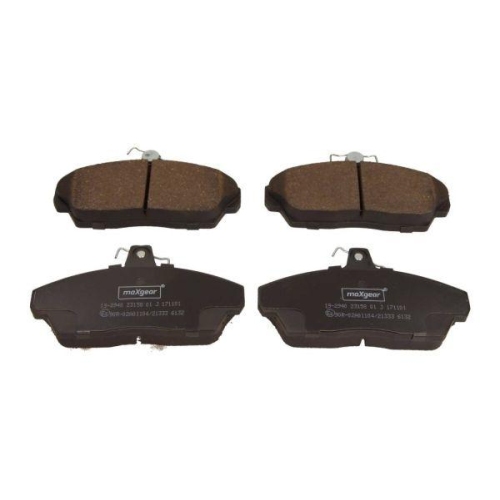 MAXGEAR Bremsbelagsatz, Scheibenbremse