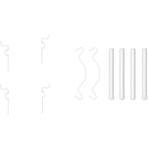 TEXTAR Zubeh&ouml;rsatz, Scheibenbremsbelag