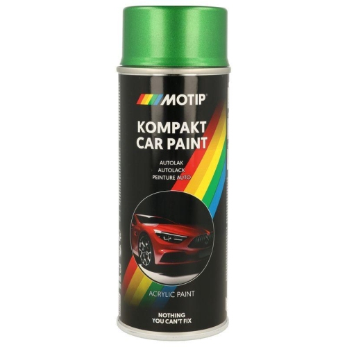 MOTIP Fahrzeug-Kombinationslack KOMPAKT AUTOLACK gr&uuml;n metallic 400 ml