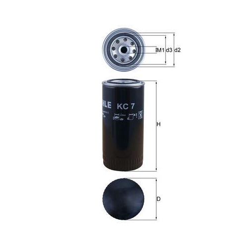 MAHLE Kraftstofffilter