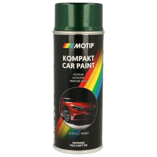 MOTIP Fahrzeug-Kombinationslack KOMPAKT AUTOLACK gr&uuml;n metallic 400 ml