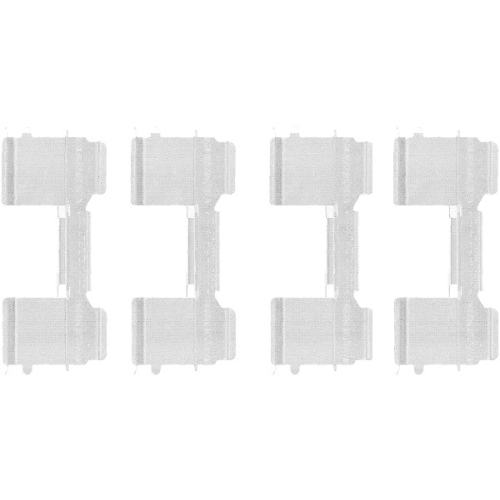 TEXTAR Zubeh&ouml;rsatz, Scheibenbremsbelag