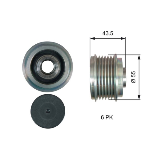 GATES Generatorfreilauf DriveAlign™