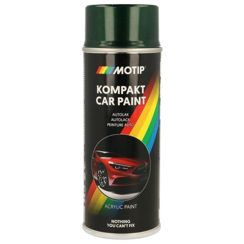 MOTIP Fahrzeug-Kombinationslack KOMPAKT AUTOLACK gr&uuml;n metallic 400 ml