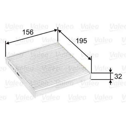 VALEO Filter, Innenraumluft VALEO ESSENTIAL