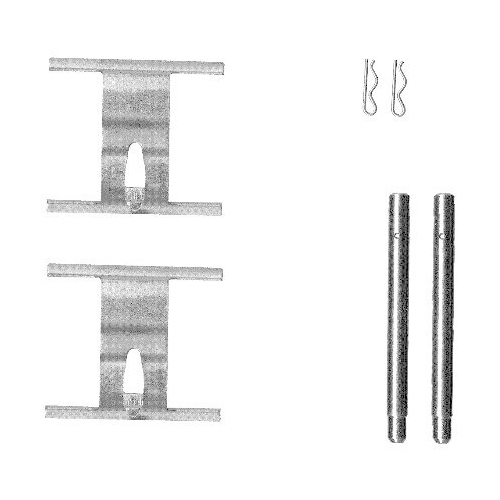 TEXTAR Zubeh&ouml;rsatz, Scheibenbremsbelag