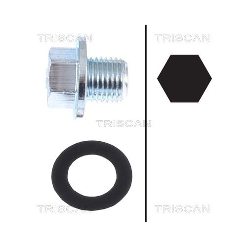 TRISCAN Verschlussschraube, Ölwanne