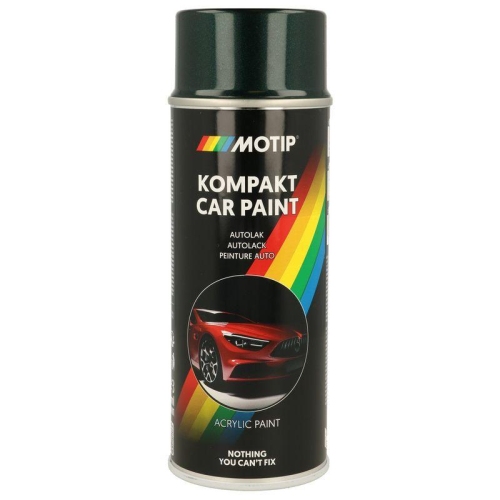 MOTIP Fahrzeug-Kombinationslack KOMPAKT AUTOLACK gr&uuml;n metallic 400 ml