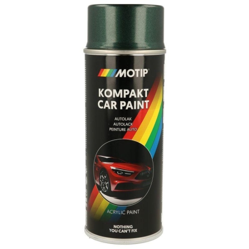 MOTIP Fahrzeug-Kombinationslack KOMPAKT AUTOLACK gr&uuml;n metallic 400 ml