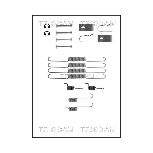 TRISCAN Zubehörsatz, Bremsbacken